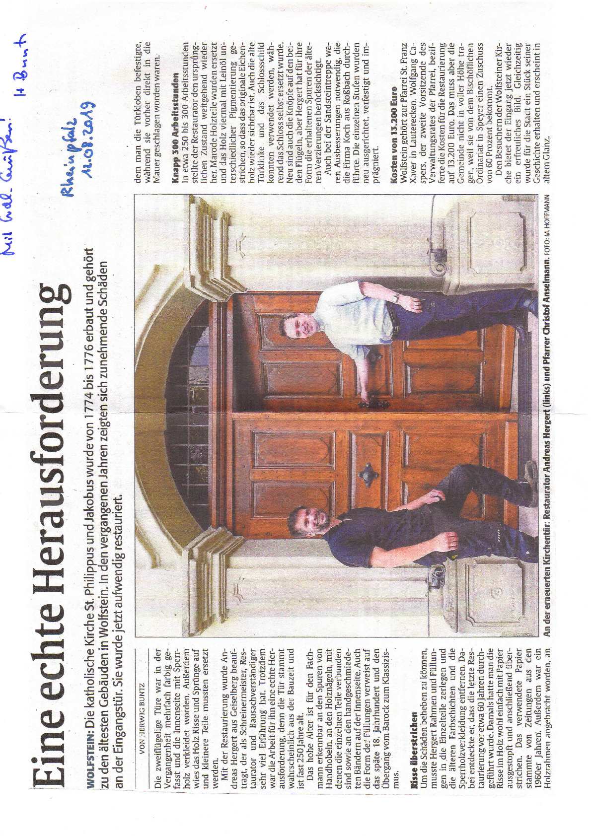 Vorschaubild von Dokument: Bericht Rheinland-Pfalz aus 2019