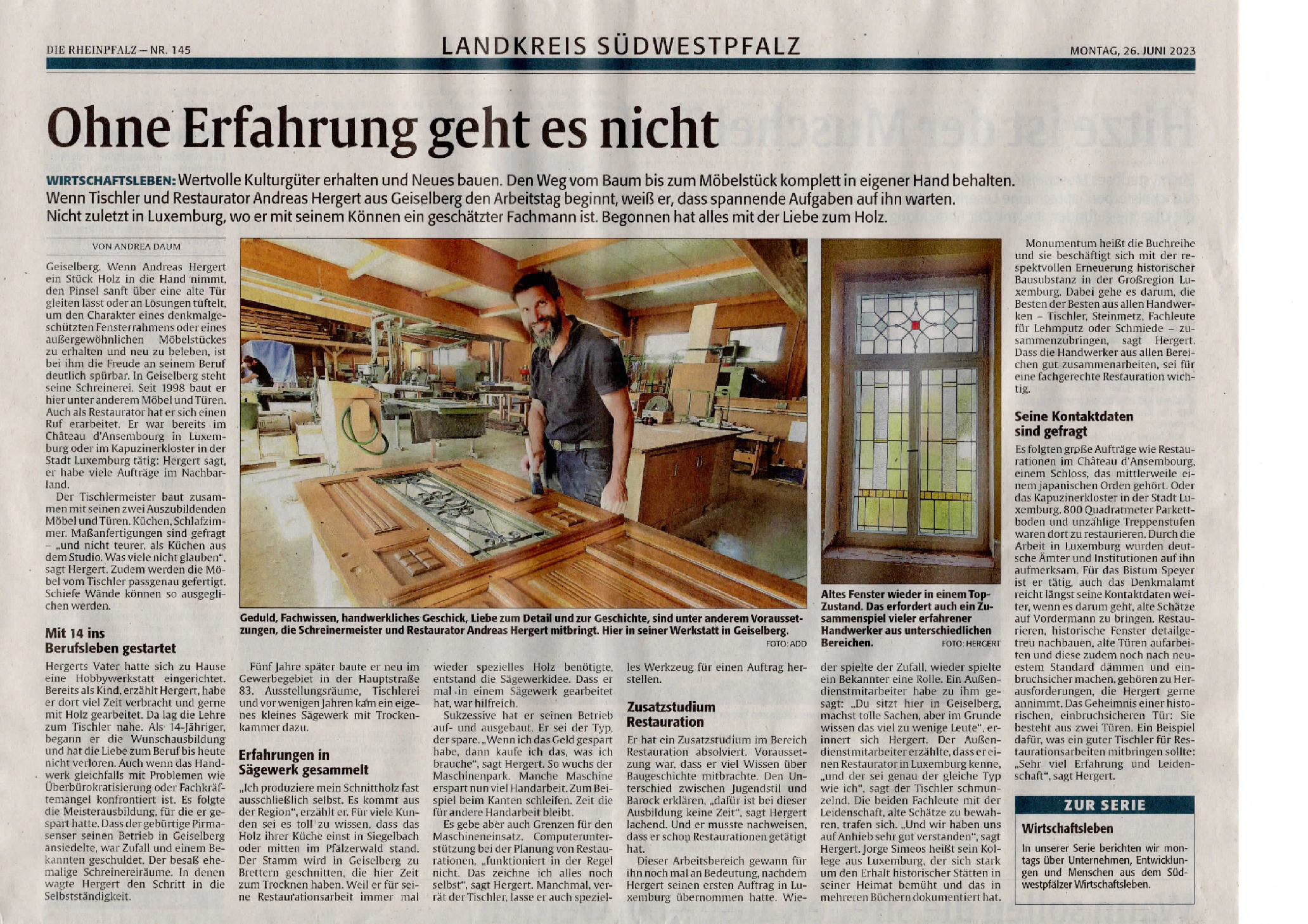 Vorschaubild von Dokument: Bericht Rheinland-Pfalz aus 2023