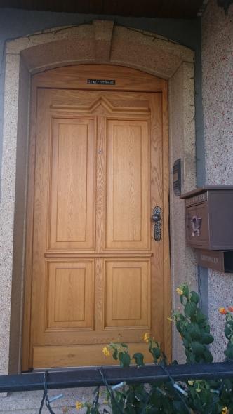 Haustür aus eigener Fertigung