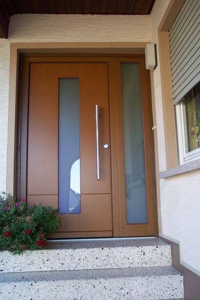 Haustür aus eigener Fertigung