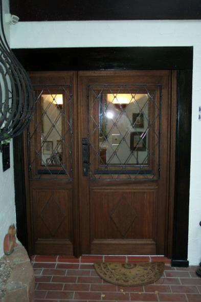 Haustür aus eigener Fertigung