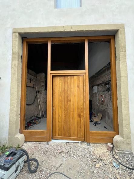 Haustür aus eigener Fertigung