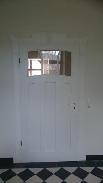 Nachbau Zimmertür mit Lichtausschnitt